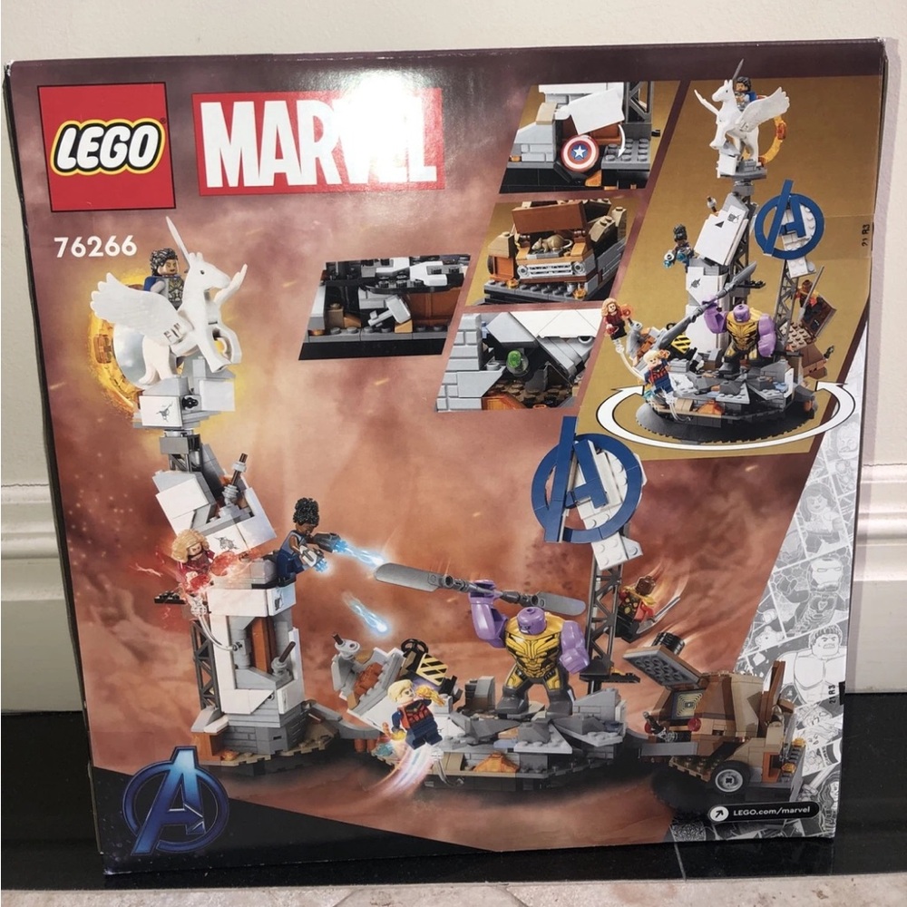 Lego Marvel Endgame Final Battle 76266 Build & Display Avengers Model